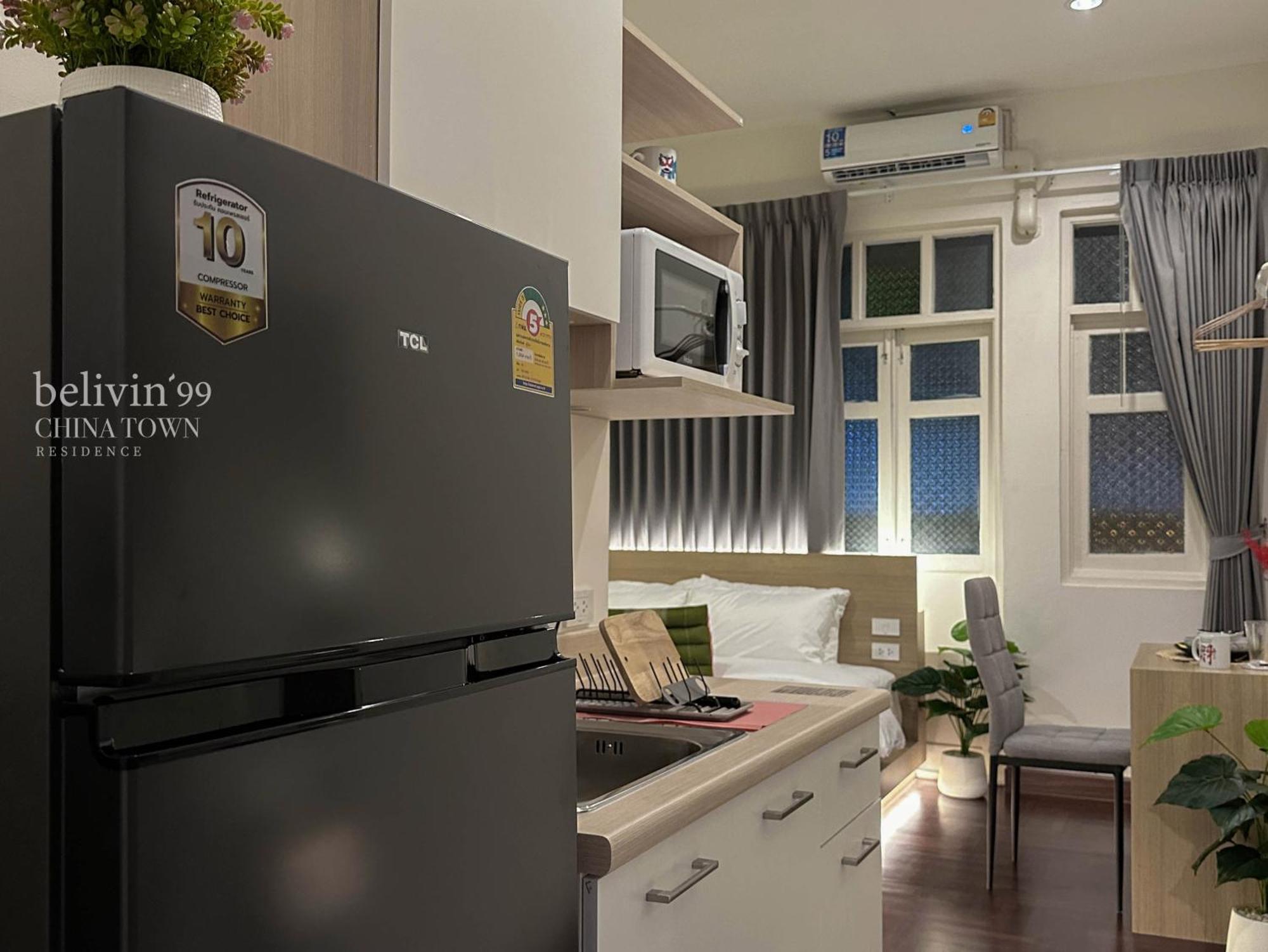 Belivin99 Residence Chinatown 曼谷 客房 照片